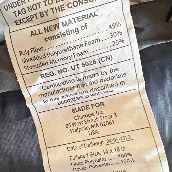 Wise Owl Outfitters "The Snoozy" Camp Pillow NWT - Picture 4 of 7